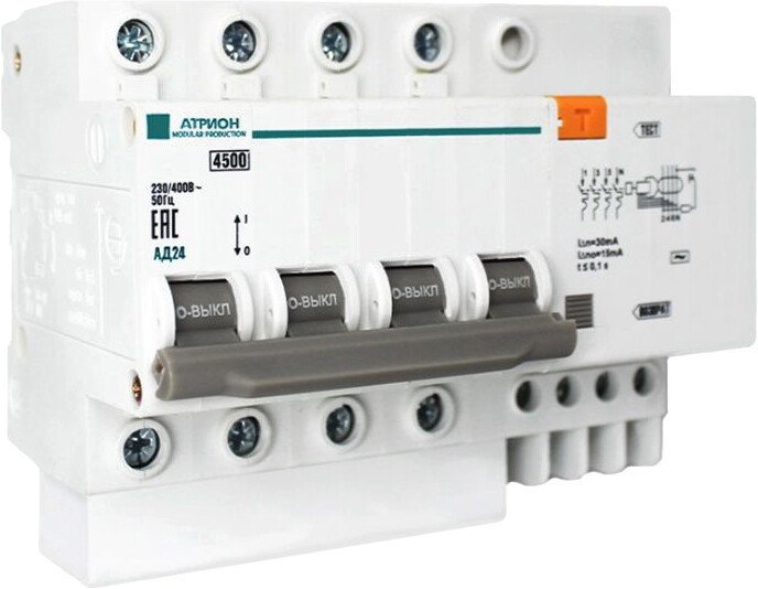 Выключатель автоматический Атрион VA47100-3-100C