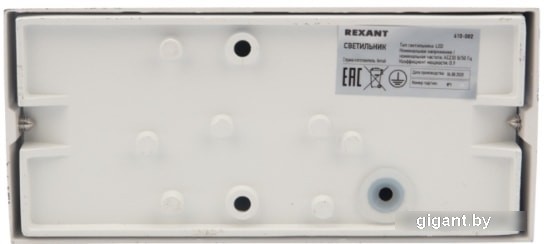Уличный настенный светильник Rexant 610-002