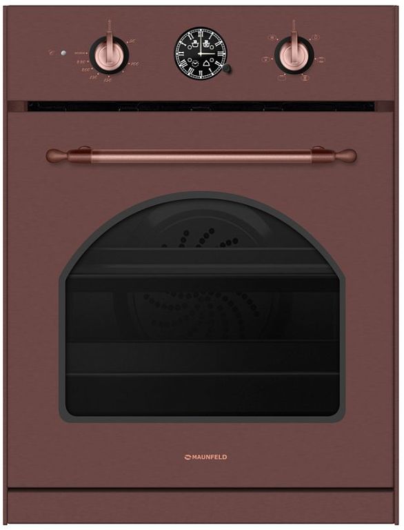 Электрический духовой шкаф Maunfeld Meoxn 376Rcc Ta медный
