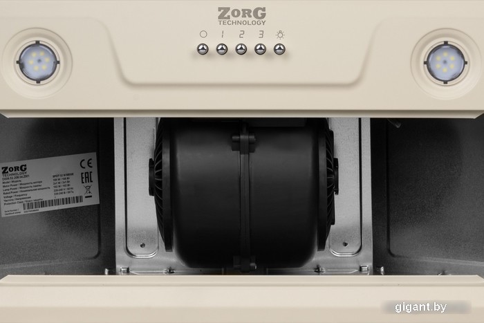 Кухонная вытяжка ZorG Technology Spot 52 M (бежевый)