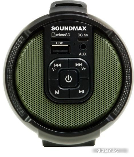 Беспроводная колонка Soundmax SM-PS5020B (хаки)