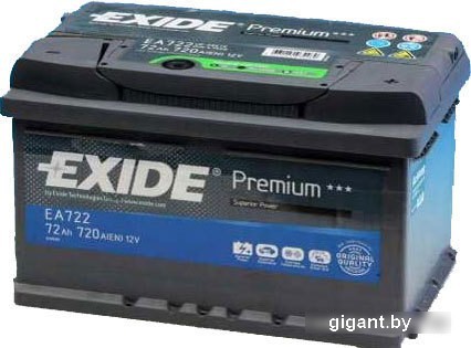 Автомобильный аккумулятор Exide Premium EA852 (85 А/ч)