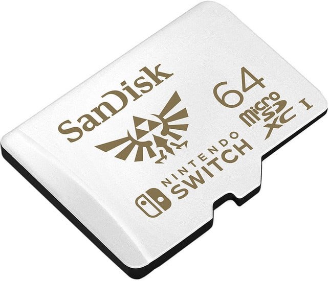 Карта памяти SanDisk For Nintendo Switch microSDXC SDSQXAT-064G-GNCZN 64GB
