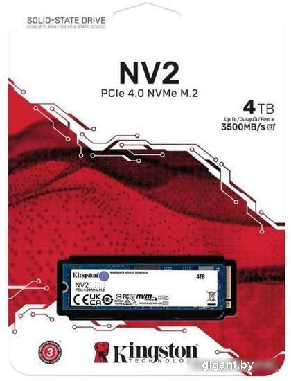 SSD Kingston NV2 4TB SNV2S/4000G