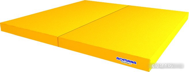 Cпортивный мат Romana 5.013.06 (голубой/желтый)