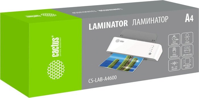 Ламинатор CACTUS CS-LAB-A4600
