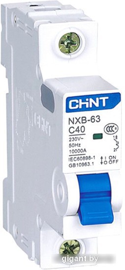 Выключатель автоматический Chint NXB-63S 1P 16A 4.5кА C 296710