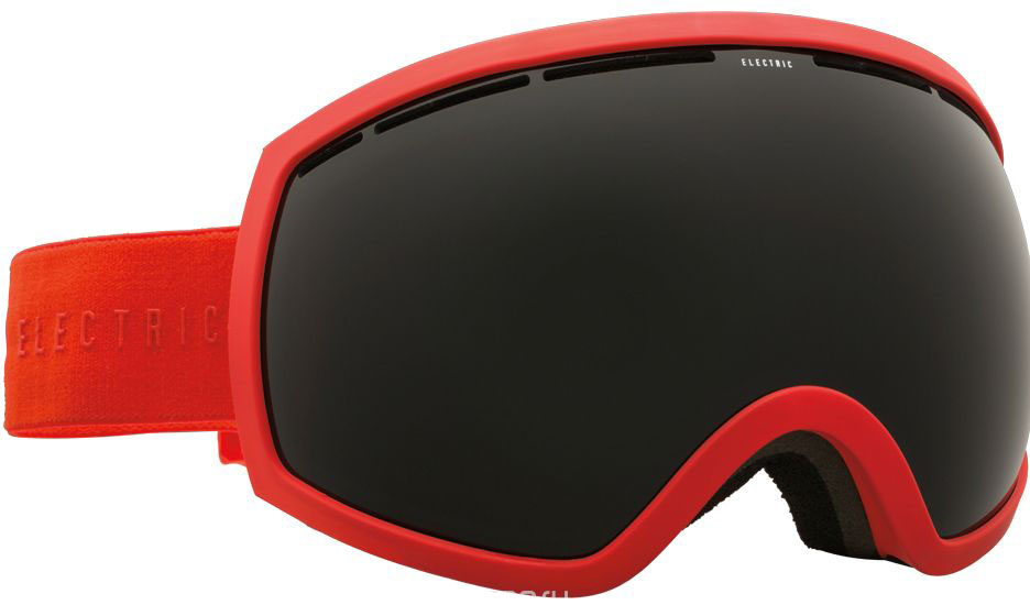 Очки горнолыжные Electric "EG2", оправа: Solid Orange, линза: Jet Black