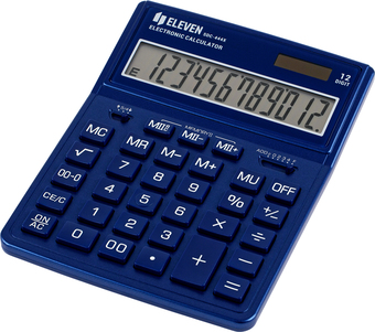 Бухгалтерский калькулятор Eleven SDC-444X-NV (темно-синий)