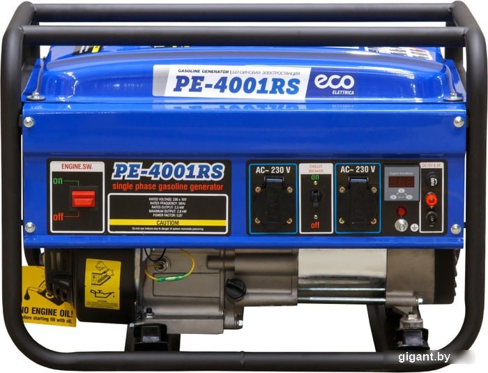 Бензиновый генератор ECO PE-4001RS