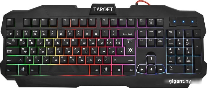 Клавиатура + мышь с ковриком + наушники Defender Target MKP-350